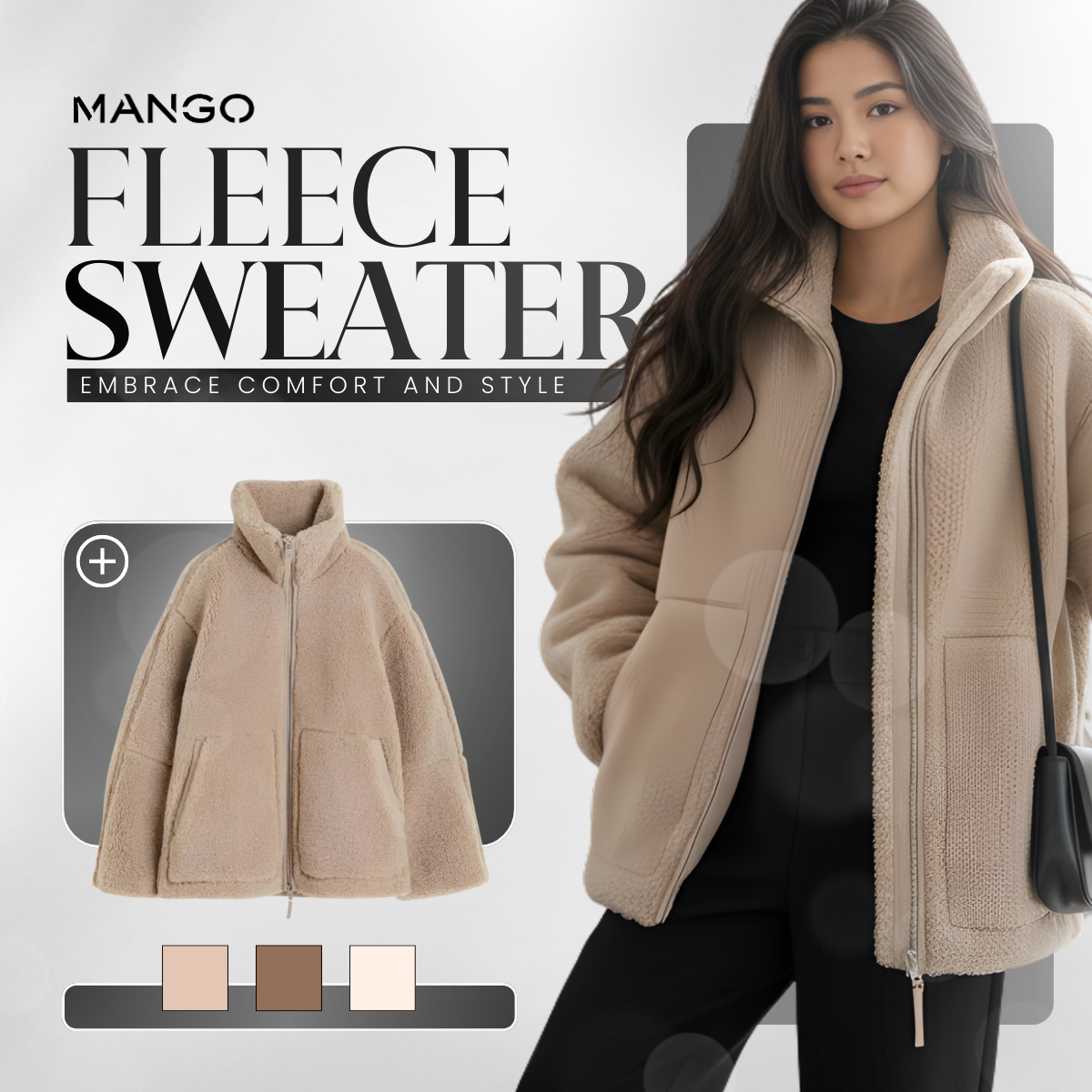 KAYLA™ | Fleece Sweater