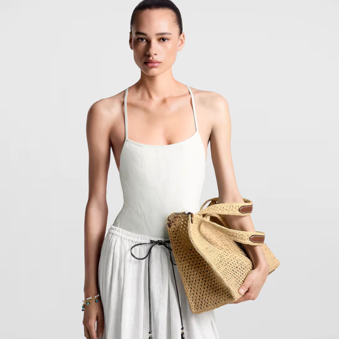 Bag Lvt BTP Raffia Otg MM