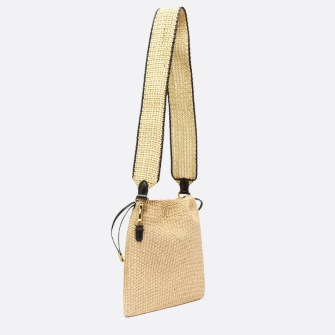 Bag Small Woven Straw – Fnd Sck Beige