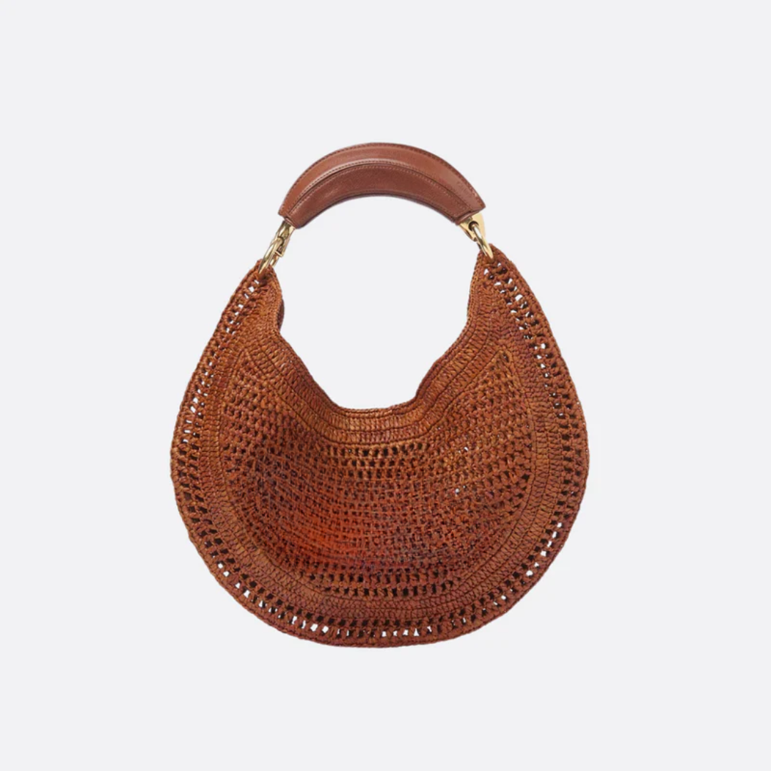 Bag CH. Hot Summer Banana in Raffia