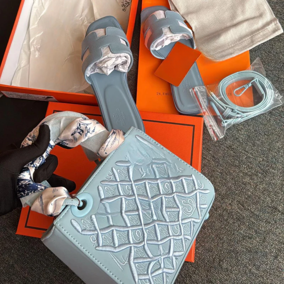 Bag Oran Light Blue & Lady D-Lite Blue – Hms