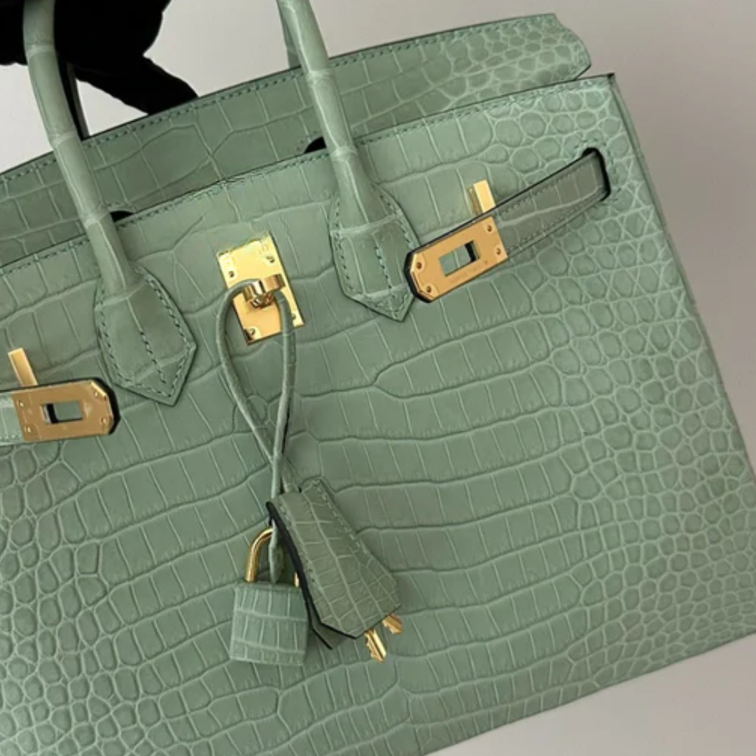 Bag Hm Kly 28 Vert d’Eau Alligator – Limited Edition
