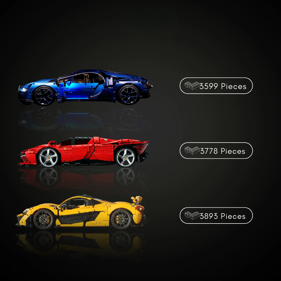 Ultimate Supercar Collection – Chiron, Daytona SP3 & MCL P1